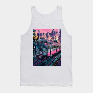 Sunset Train Ride Tank Top